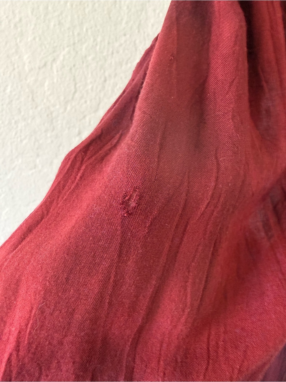 Acacia Swimwear Red Tie Dye Strappy Tank Top Cami XS Beachy Vacation - Picture 15 of 15